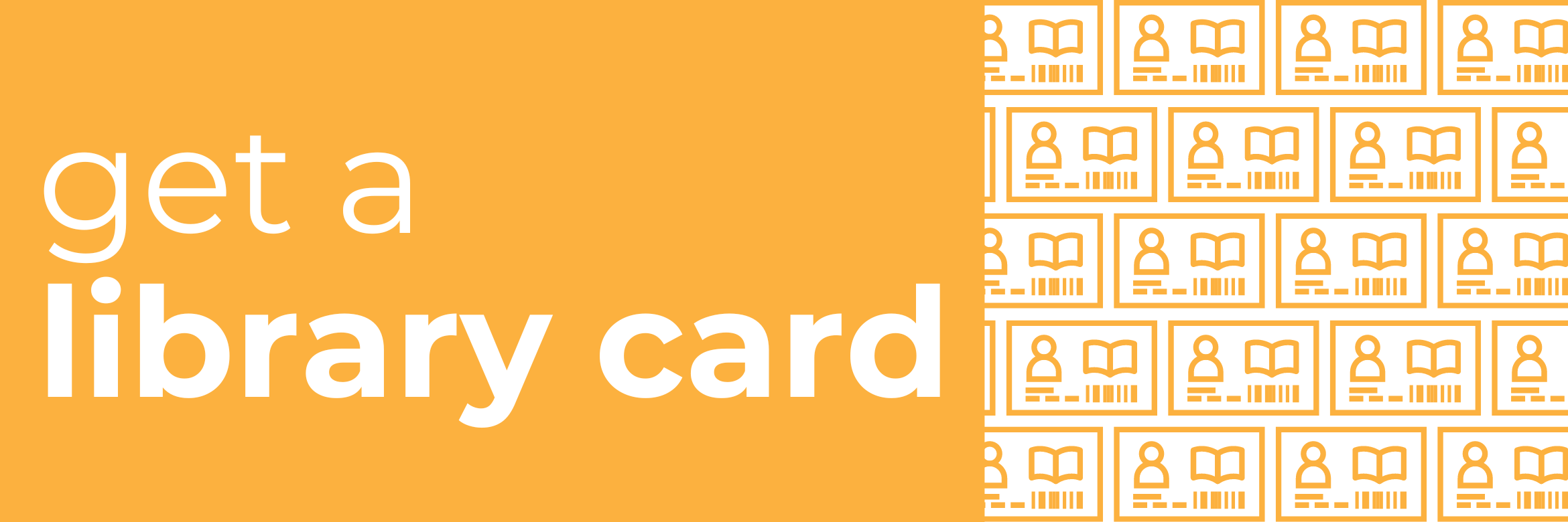 Get a Library Card header