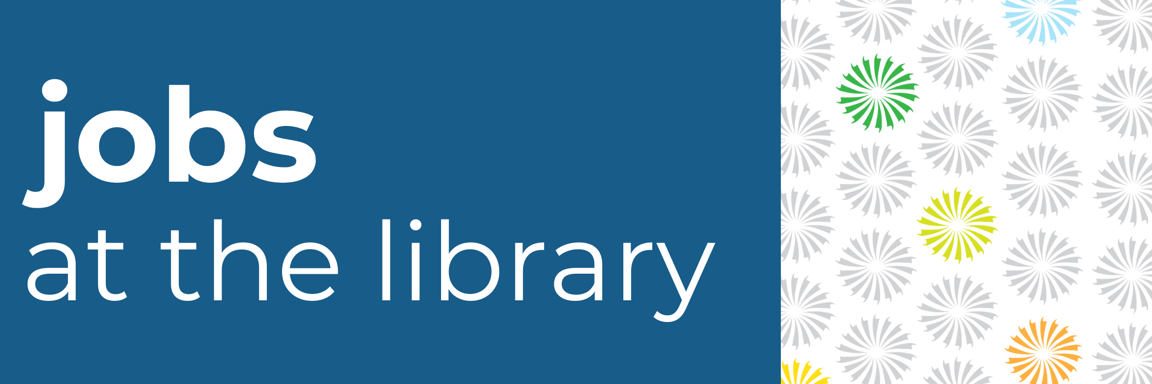 Jobs at the Library header