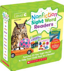 Image for "Nonfiction Sight Word Readers: Guided Reading Level C (Parent Pack)"