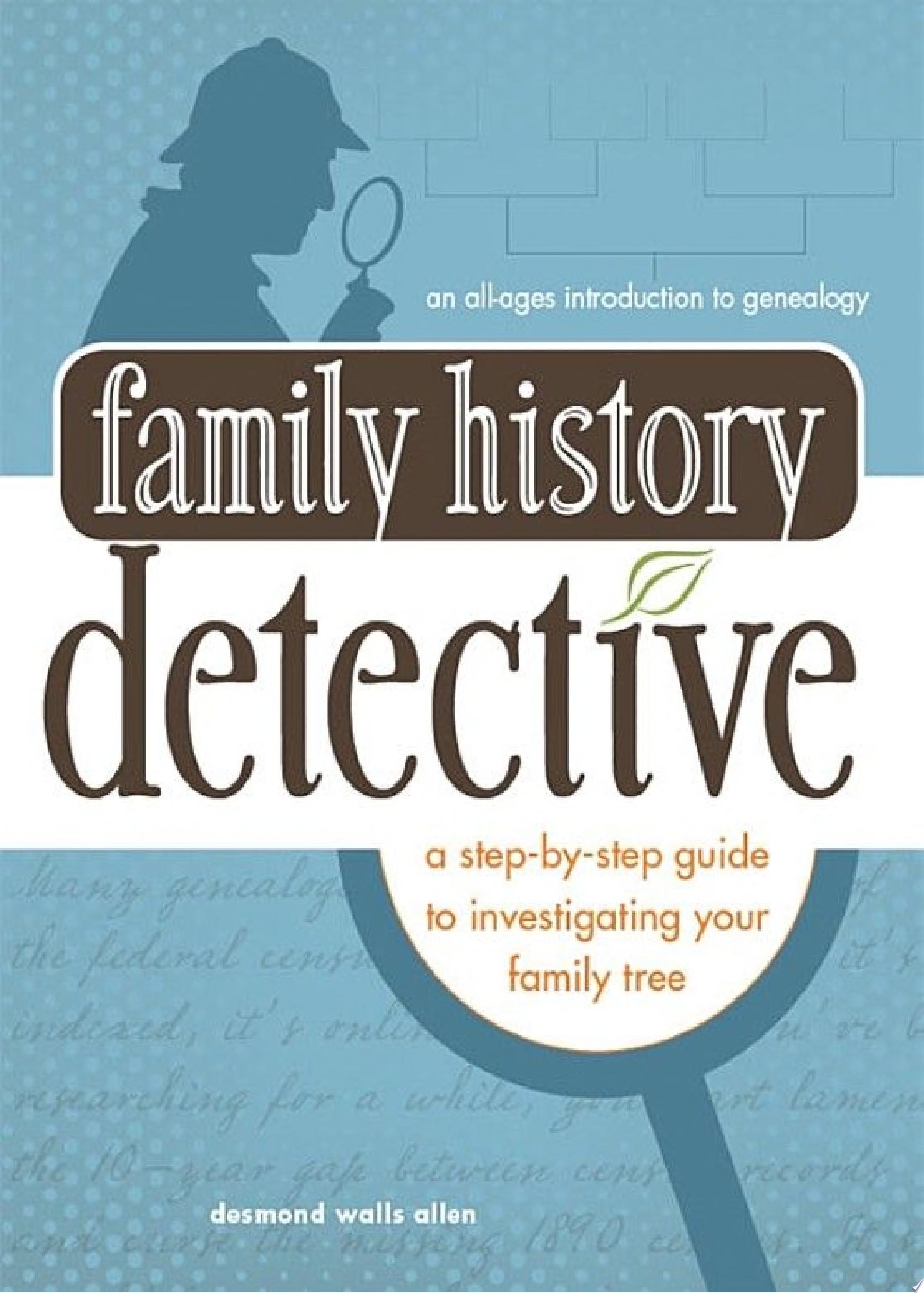 Image for "Family History Detective"