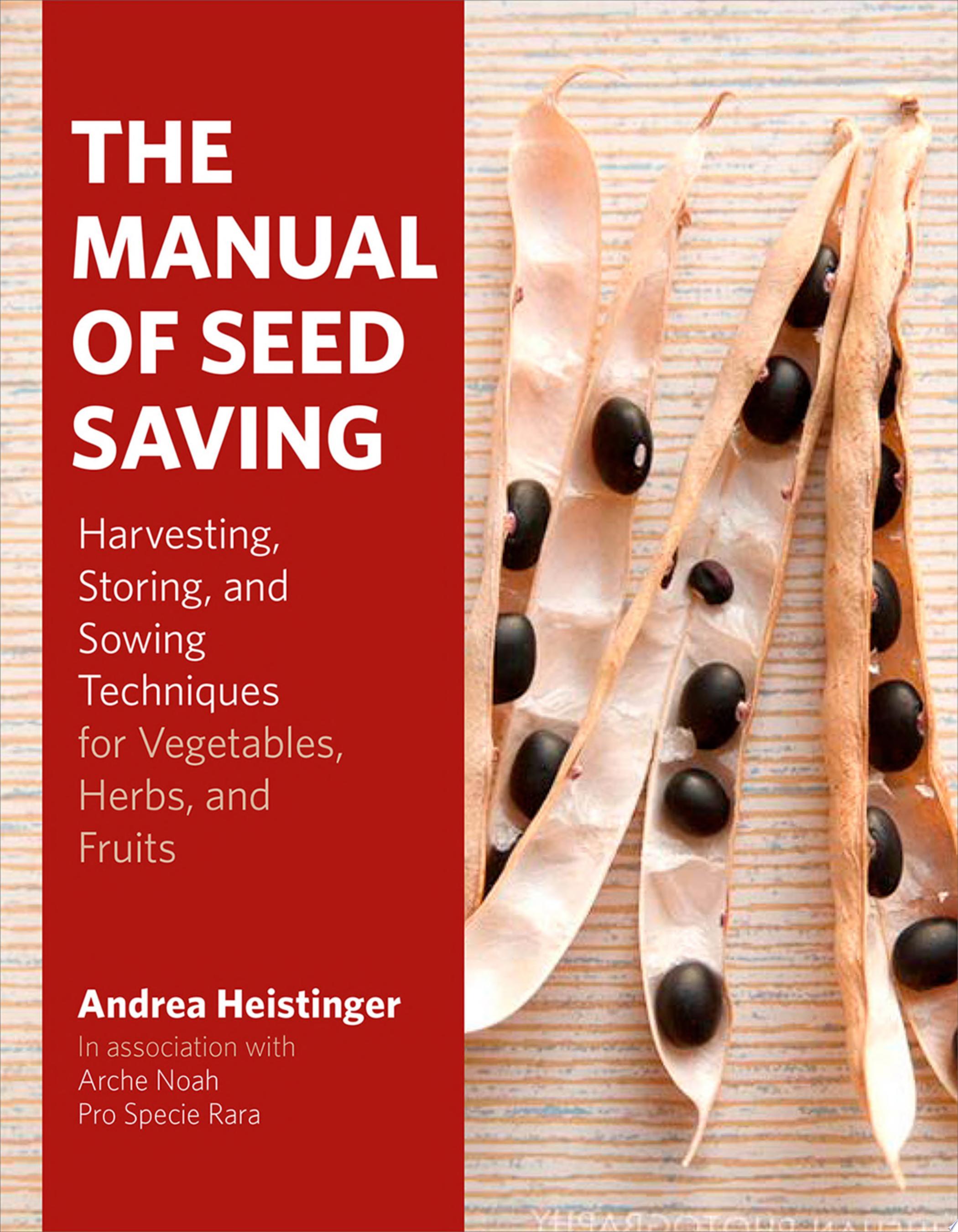 Image for "The Manual of Seed Saving"