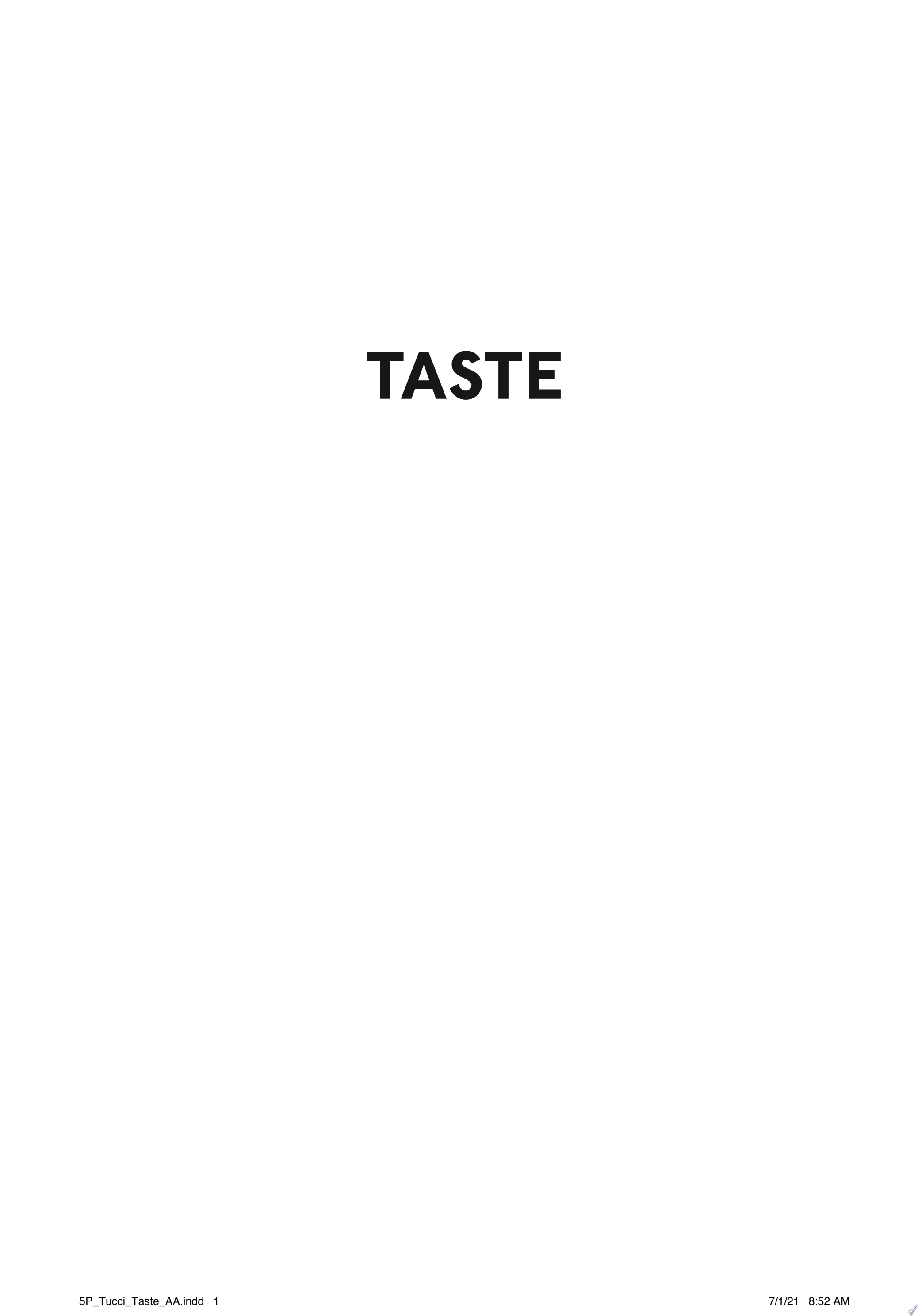 Image for "Taste"