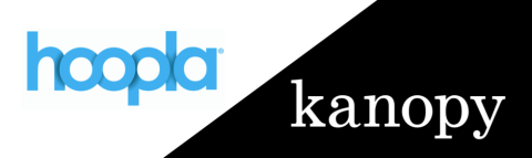 hoopla and kanopy logos