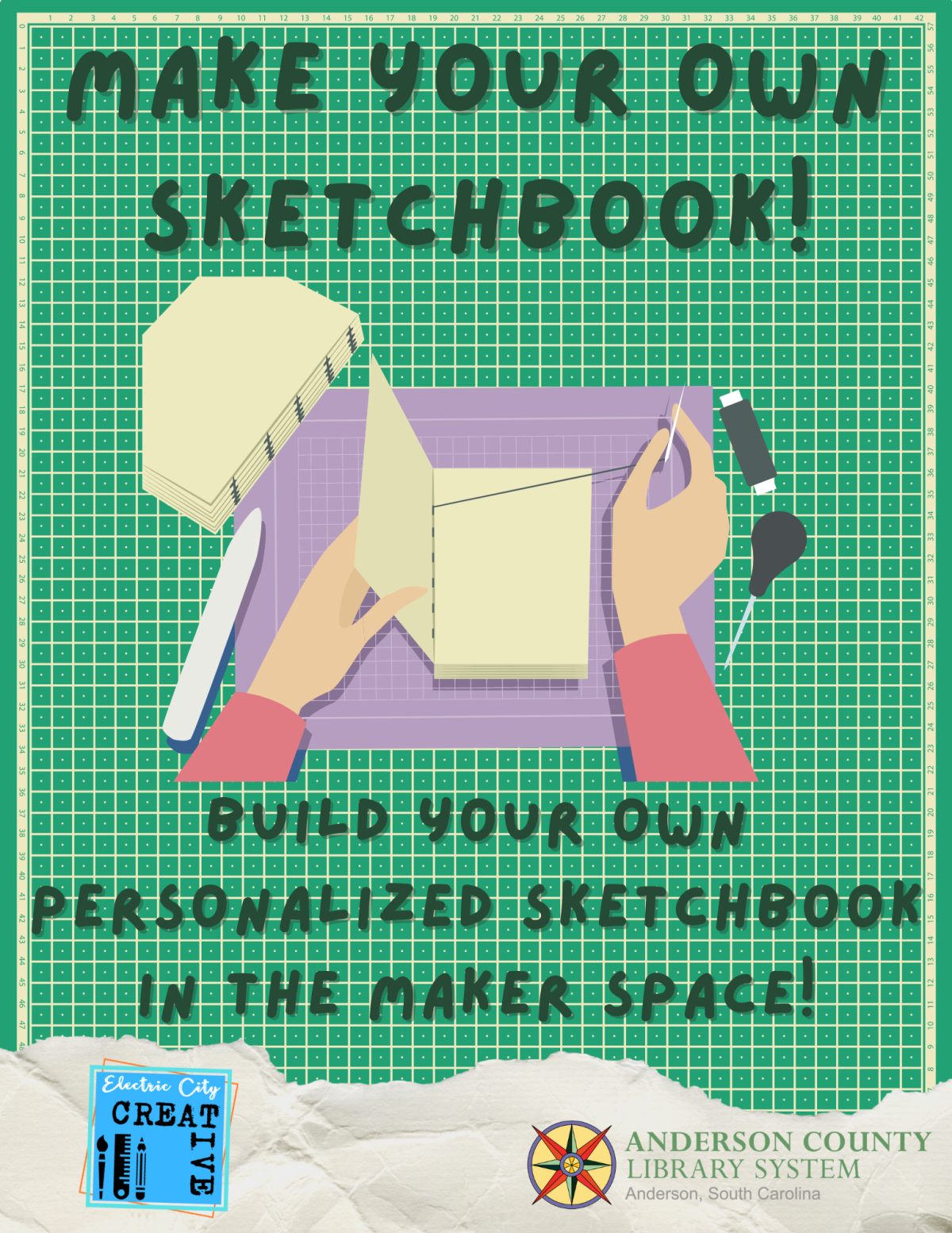 sketchbook making poster