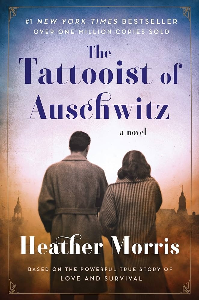 The Tattooist of Auschwitz book cover